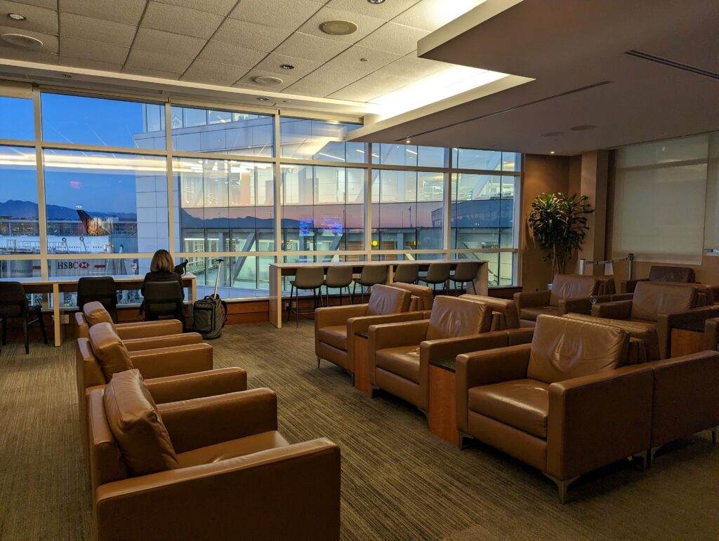 Air Canada Maple Leaf Lounge at Vancouver Airport