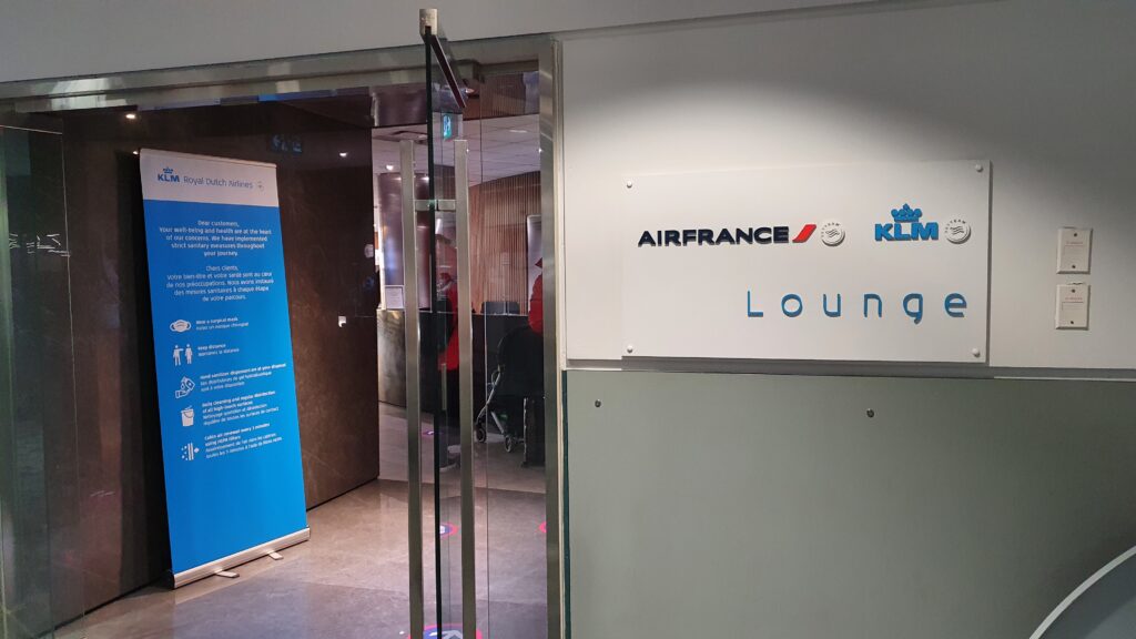 Air France KLM Lounge at Toronto Pearson Airport