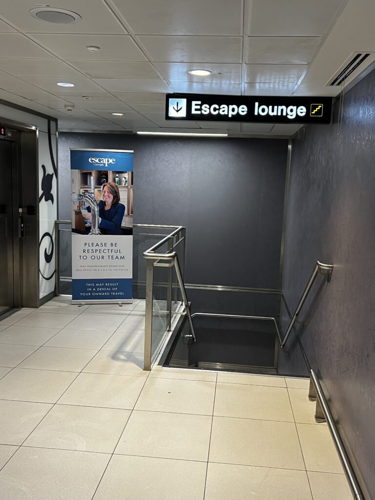 Escape Lounge at London Stansted Airport